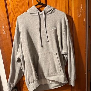 Nike Light Gray Men's Hoodie